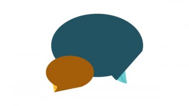 Kabarcık konuşma simgesi canlandırması