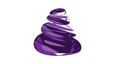 Zen bazalt taşları simge canlandırması