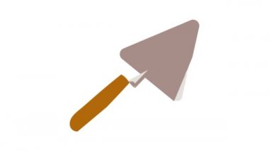 Trowel simge canlandırması