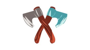 Çapraz eksen simgesi canlandırması