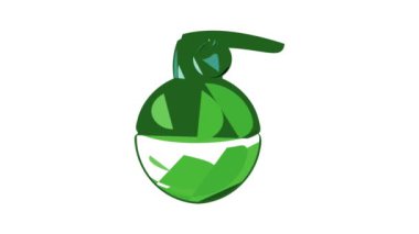 El bombası simgesi canlandırması