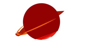 Saturn icon animation