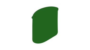 Trash can with lid icon animation