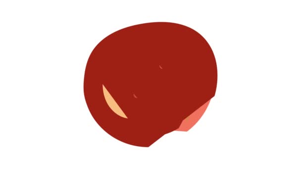 Döllenmiş yumurta ikonu animasyonu — Stok video