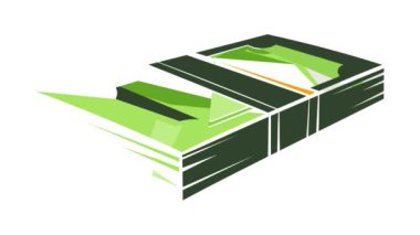 Paketlenmiş dolar para simgesi canlandırması