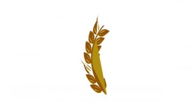 Olgun arpa ikonu animasyonu.