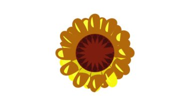 Çiçek simgesi canlandırması