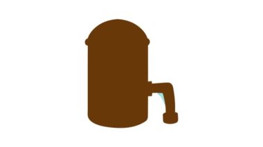 Tap simgesi canlandırmalı fıçı