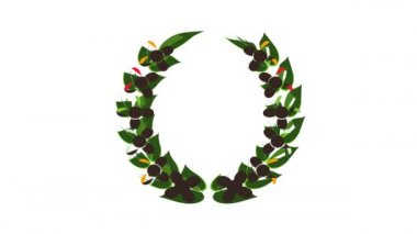 Cenaze çelengi canlandırması