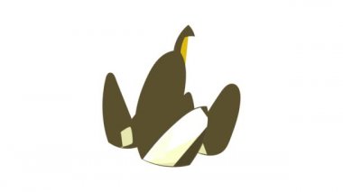 Muz kabuğu simgesi canlandırması