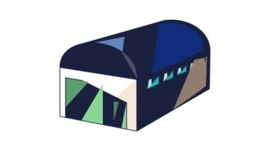 Depo binası simgesi canlandırması