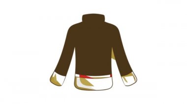 Şirin kış süveteri canlandırması