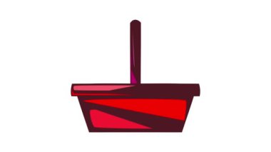 Alışveriş sepeti simgesi canlandırması