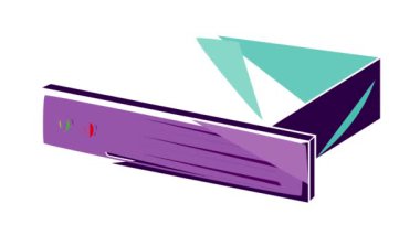 Veri depolama simgesi canlandırması