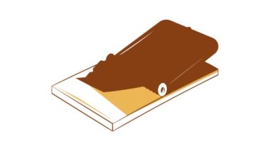 Fare kapanı simgesi canlandırması