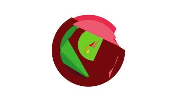 Automobile compteur de vitesse icône animation