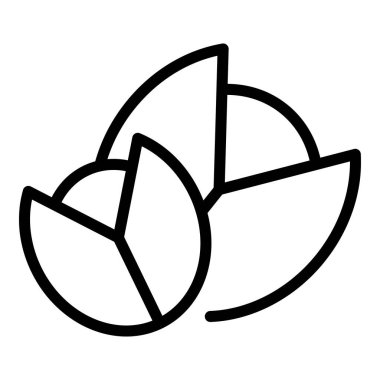 Alman bira fabrikası ikon ana hatları vektörü. Alkol Festivali