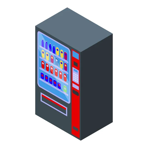Ícone da máquina Cola vetor isométrico. Garrafa — Vetor de Stock