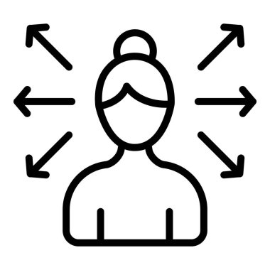 Annem ikon dış hat vektörünü klişeleştirdi. Aile evi