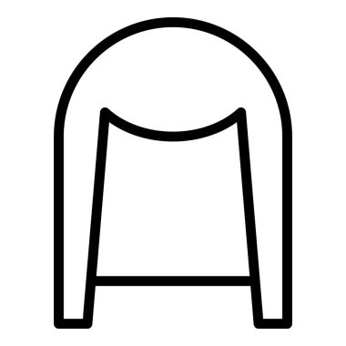 Türban simgesi taslak vektörü. Pagdi şapkası