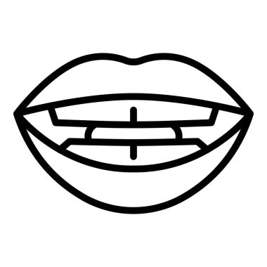 Konuşma simgesi ana hatlarını senkronize et. Ağız telaffuzu