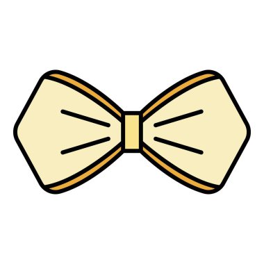 Papyon simgesi renk dış hat vektörü