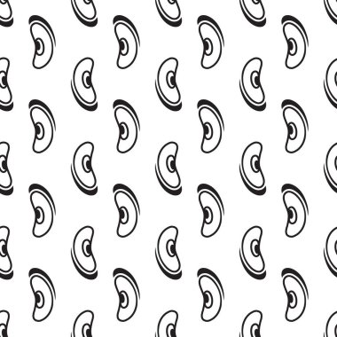 Jöleli fasulye desenli dikişsiz vektör