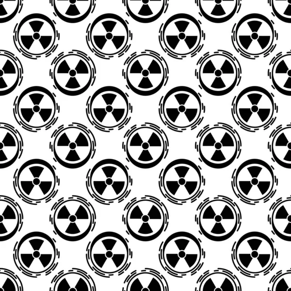 Μοτίβο σημάτων ακτινοβολίας χωρίς ραφή διάνυσμα — Διανυσματικό Αρχείο