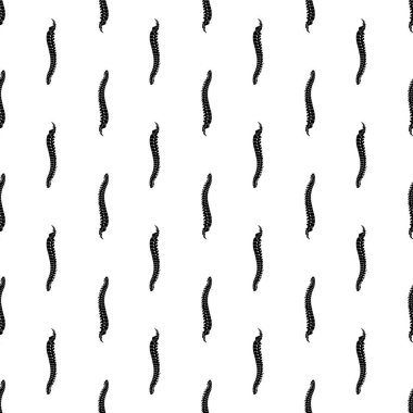 İnsan omurga model sorunsuz vektör