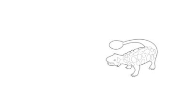 Scolosaurus simge canlandırması