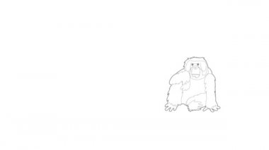 Orangutan simge canlandırması