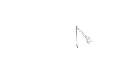 Balıkçı çubuğu canlandırması