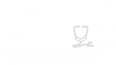 Stetoskop simgesi canlandırması