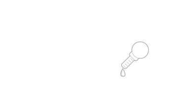 Pipette simge canlandırması