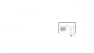 Kardiyograf simgesi canlandırması