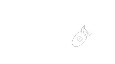 Atom bombası simgesi canlandırması