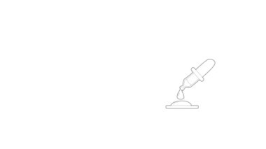 Pipette simge canlandırması