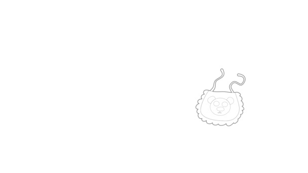 아기 바이브 아이콘 애니메이션 — 비디오