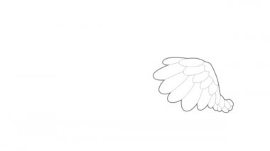 Büyük kanat simgesi canlandırması