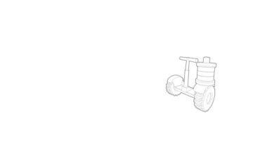 Segway pil canlandırması