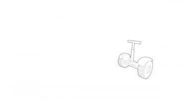 Eko segway simge canlandırması