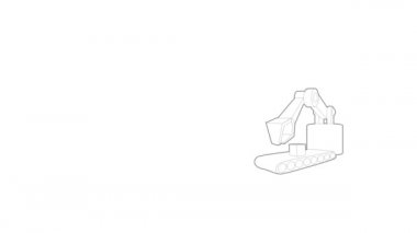 Büyük kazıcı simgesi canlandırması