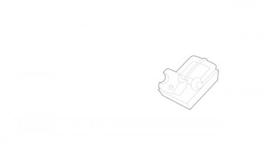 Fare kapanı simgesi canlandırması