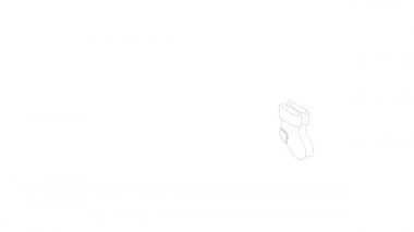 Noel simgesi canlandırması için dekoratif çorap