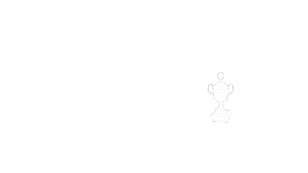 Cup ikon animation — Stockvideo
