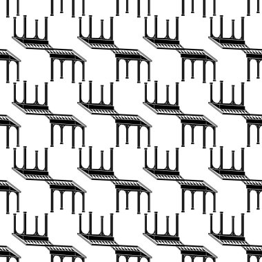 Çardak deseni kusursuz vektör