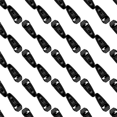 Su geçirmez elektrikli traş desenli kusursuz vektör