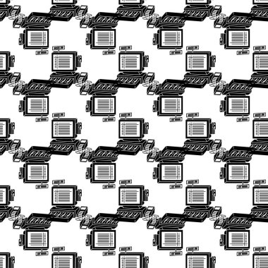 Yazar kasa şablonu kusursuz vektör