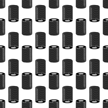 Esnek yay şablonu kusursuz vektör