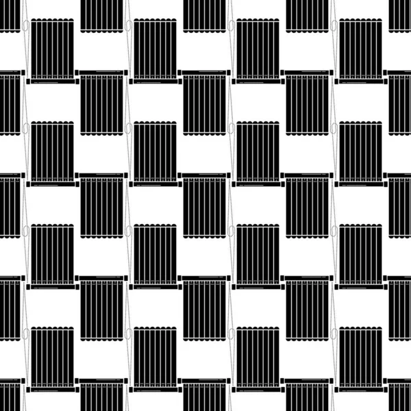 Textile louvers pattern seamless vector — Stock Vector